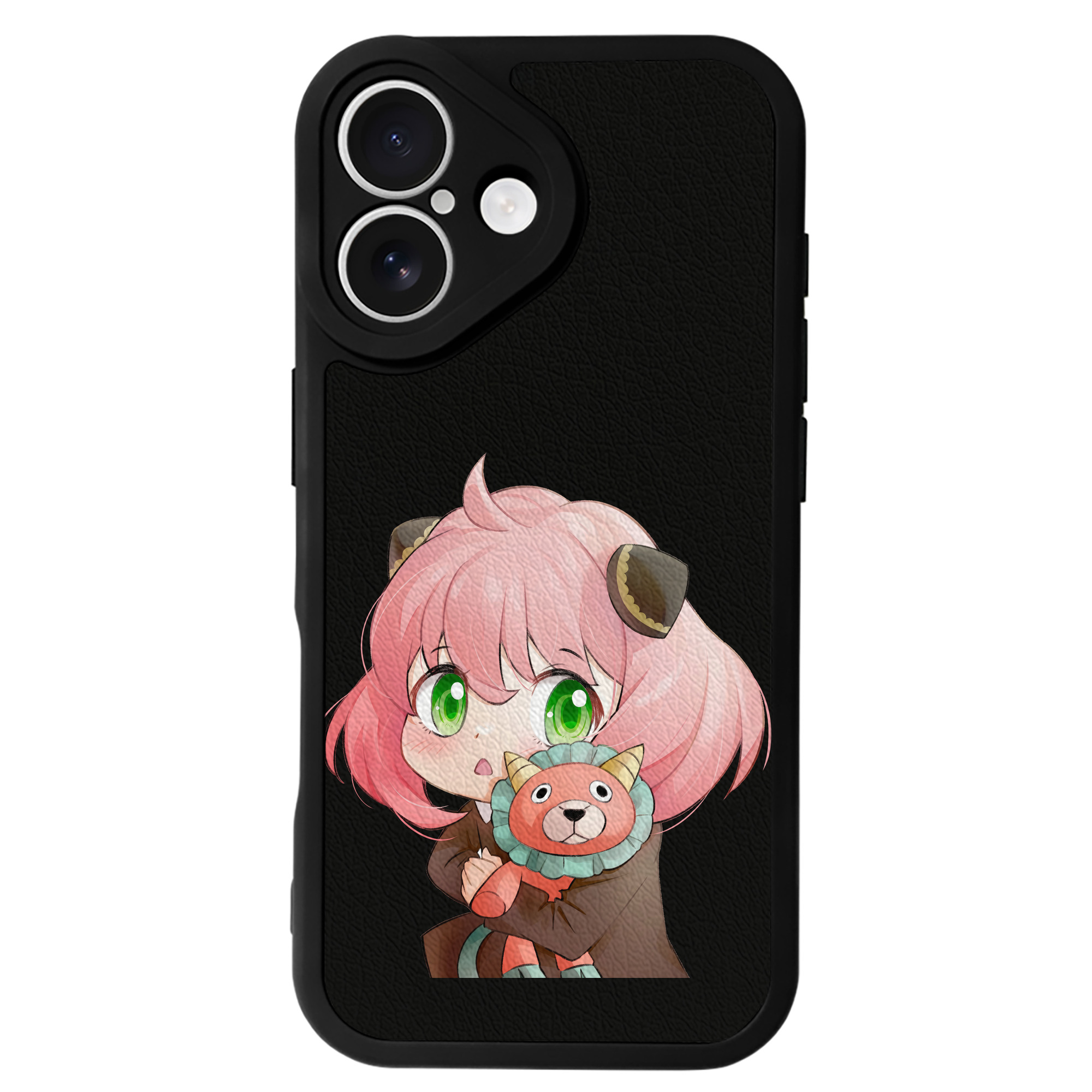 （画像用） SPY×FAMILY间谍家家酒 【iPhone 16シリーズ対応】シリコンスマホケース（レザー調） 材質：シリコン